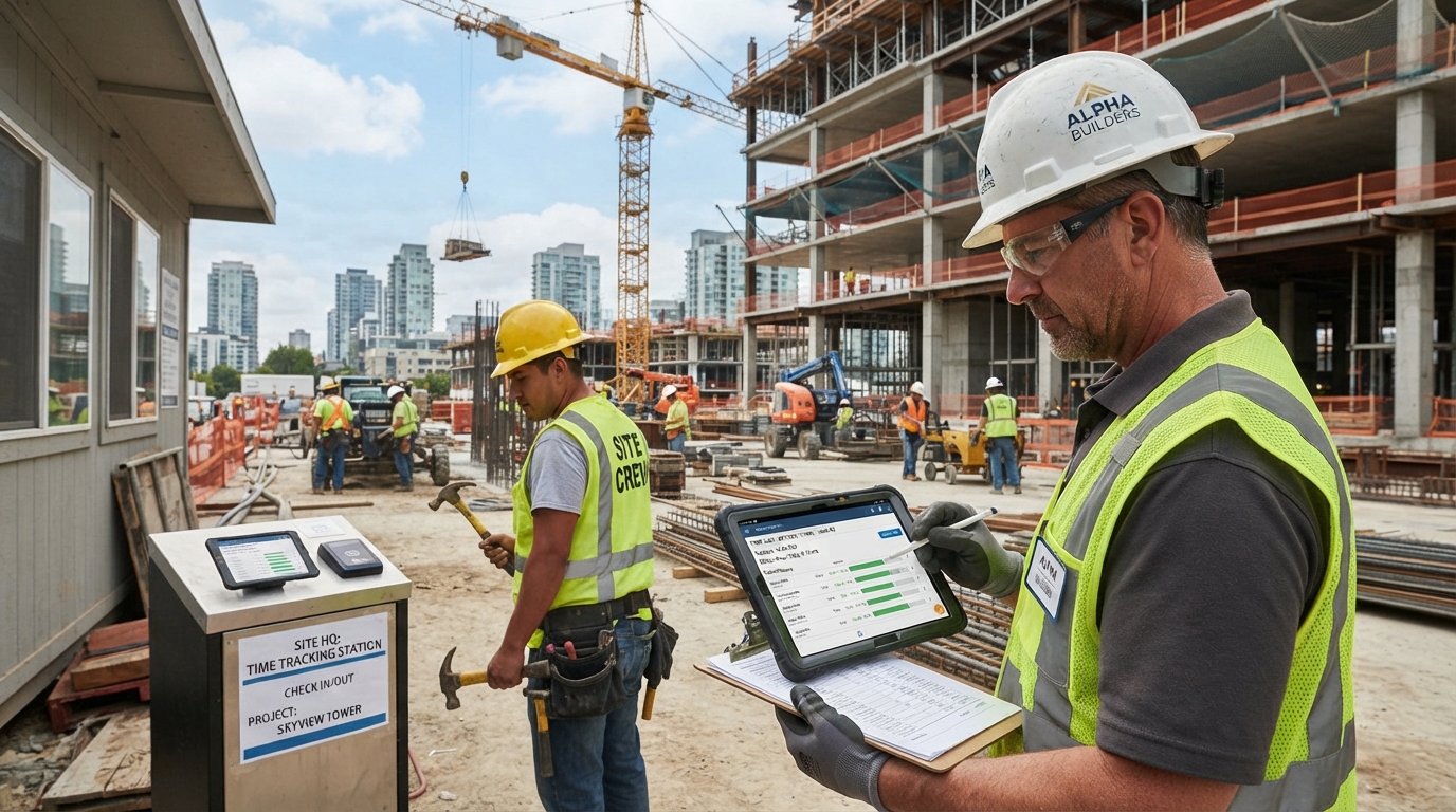 Construction Time Tracking